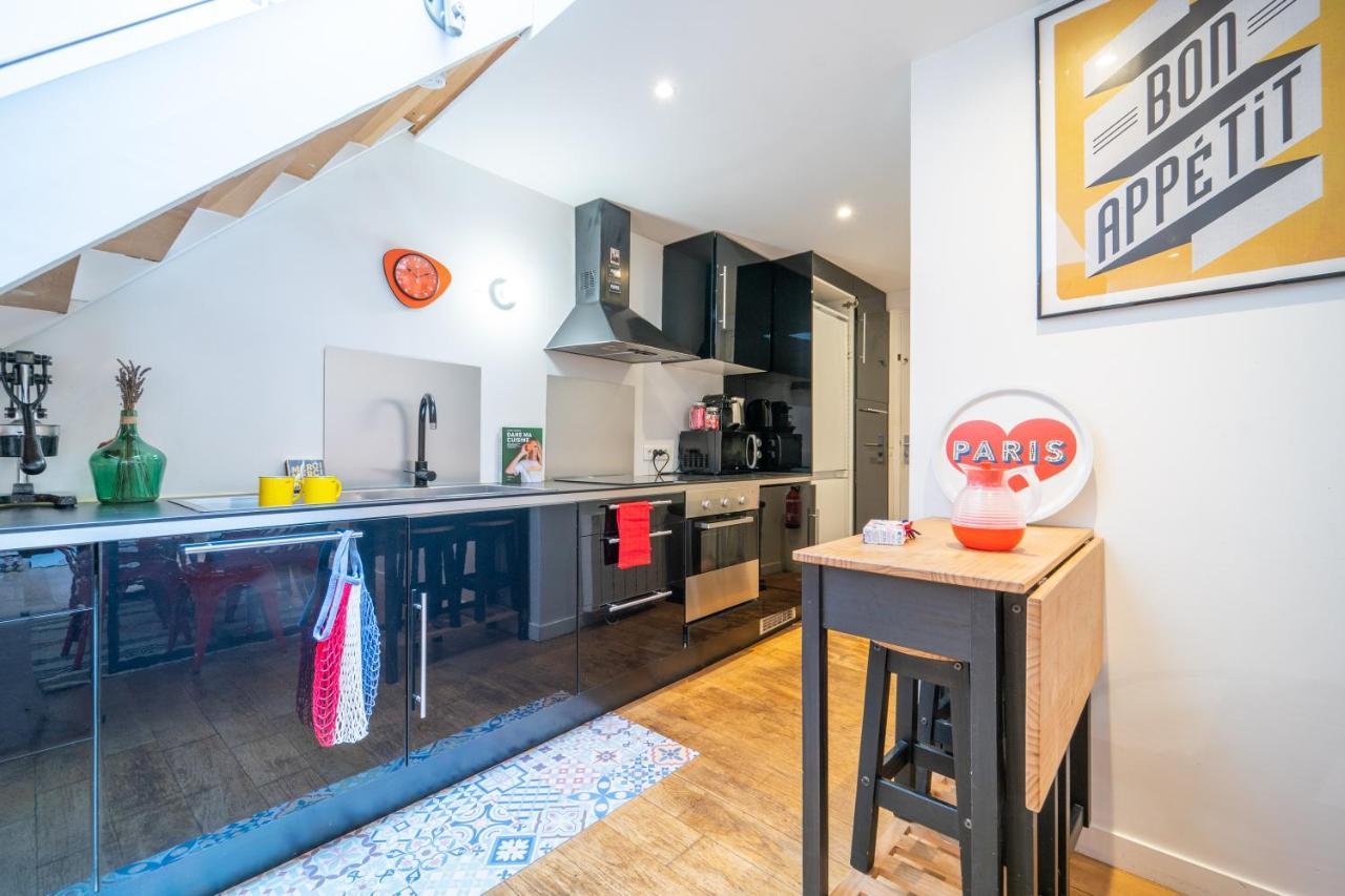 Loft Familial Au Coeur De Paris Avec Clim, Arcade Et Baby-Foot Proche Republique Et Canal St Martin Eksteriør bilde