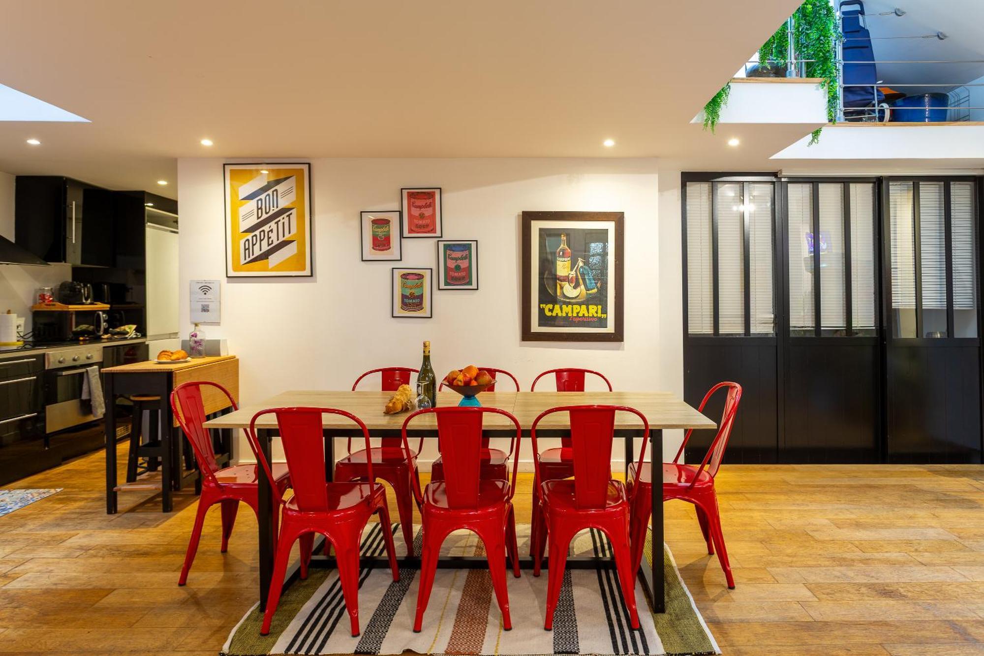 Loft Familial Au Coeur De Paris Avec Clim, Arcade Et Baby-Foot Proche Republique Et Canal St Martin Eksteriør bilde
