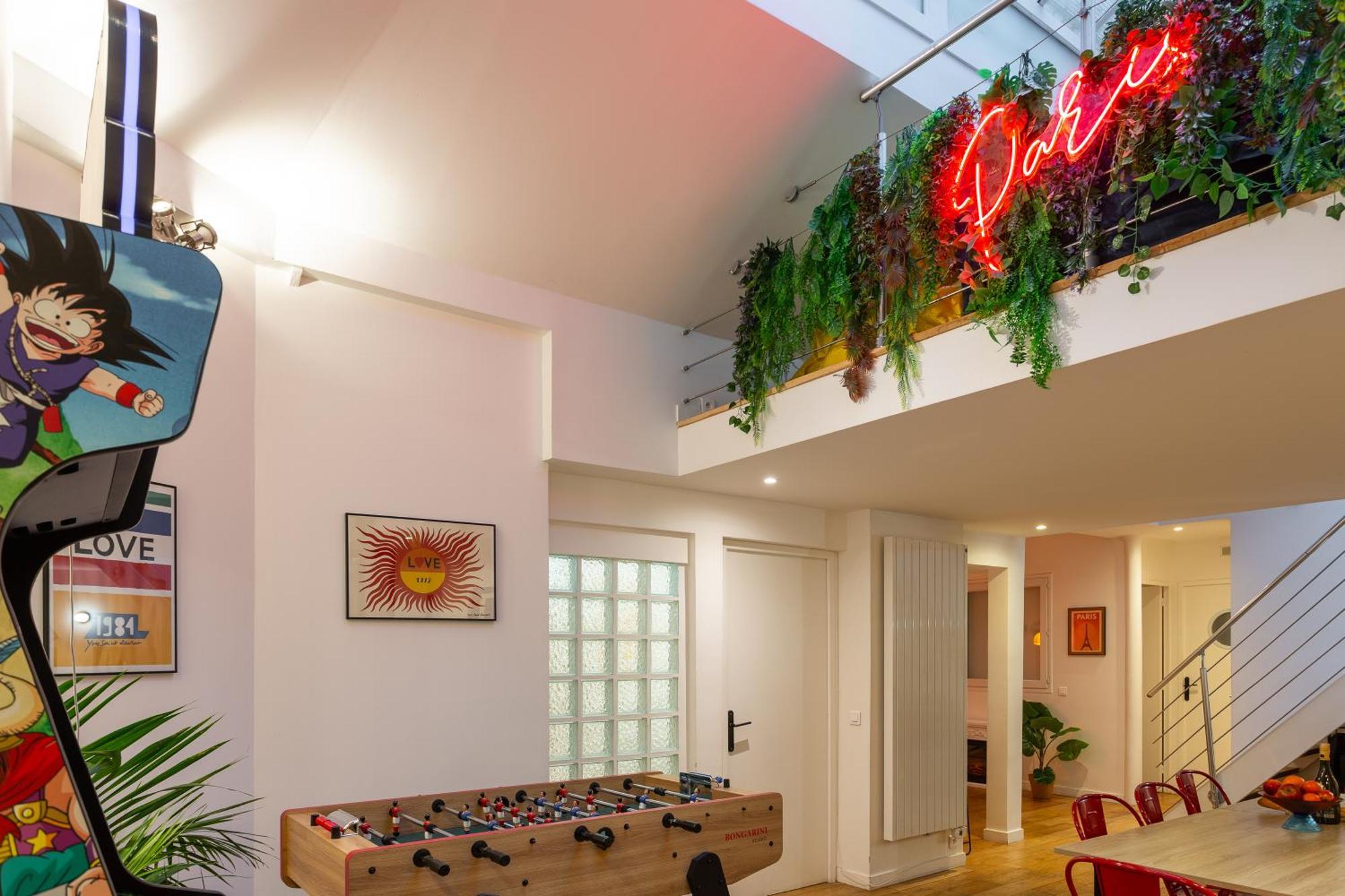 Loft Familial Au Coeur De Paris Avec Clim, Arcade Et Baby-Foot Proche Republique Et Canal St Martin Eksteriør bilde